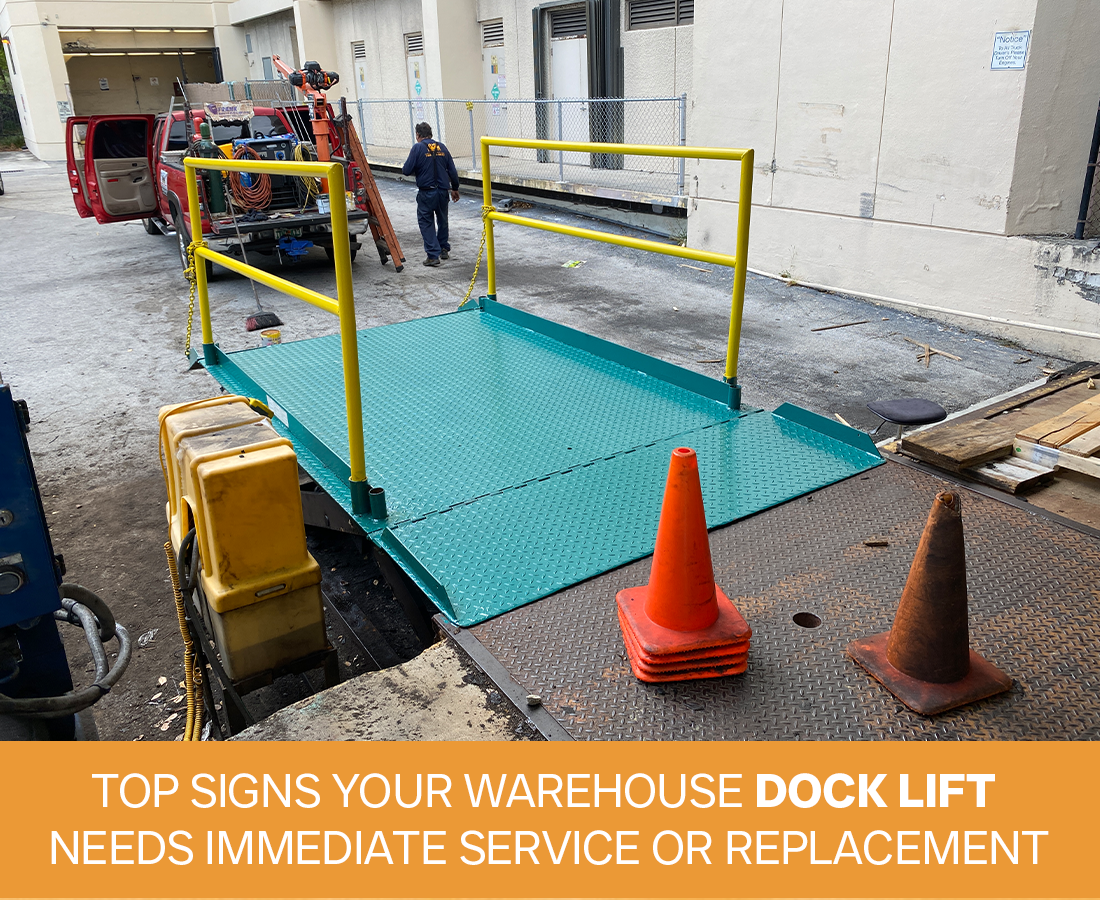 warehouse dock lift repair